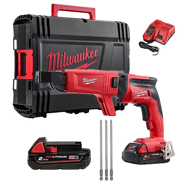 ZAMIRANABZAR-Milwaukee-M18FSGC-202X-پیچ گوشتی خشابی شارژی میلواکی Milwaukee مدل M18FSGC-202X