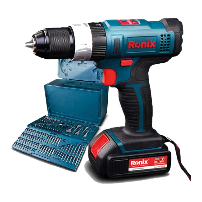 کیت دریل پیچگوشتی شارژی رونیکس مدل 8614K