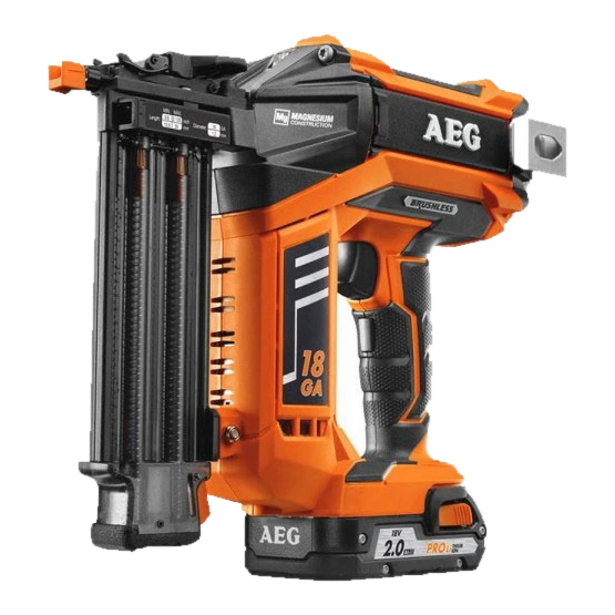 میخکوب شارژی آاگ مدل B18N18LI-201C