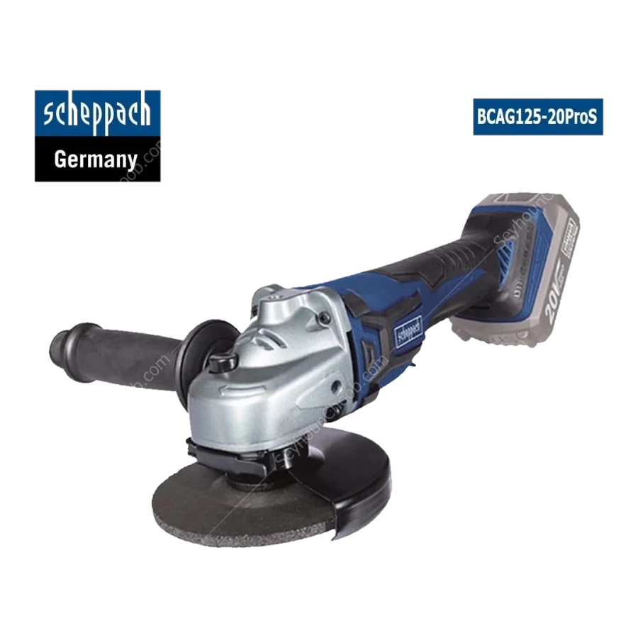 ZAMIRANABZAR-SCHEPPACH-CAG115-20ProS-مینی فرز شارژی 20 ولت شپخ مدل CAG115-20ProS
