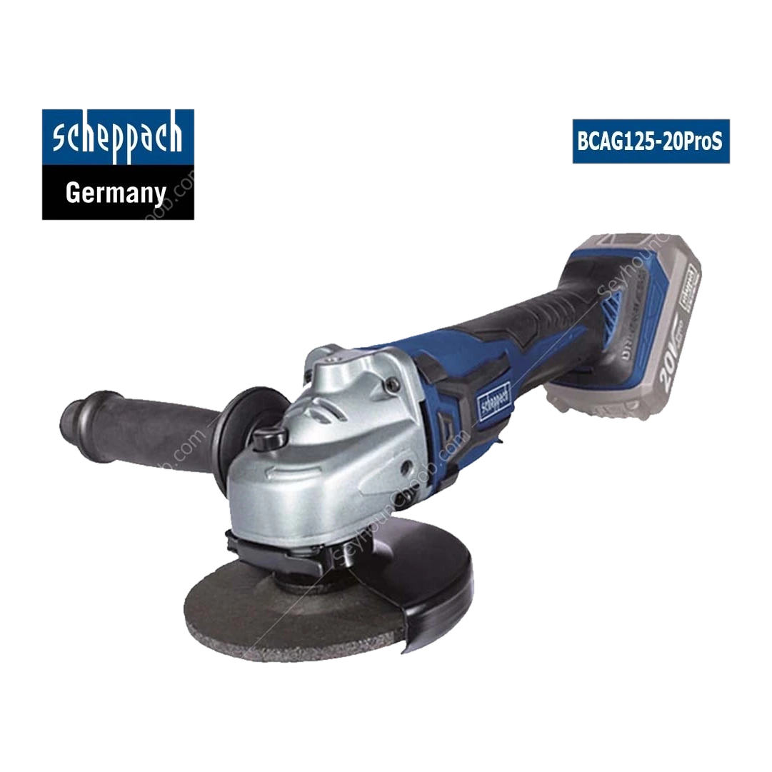 ZAMIRANABZAR-SCHEPPACH-CAG115-20ProS-مینی فرز شارژی 20 ولت شپخ مدل CAG115-20ProS