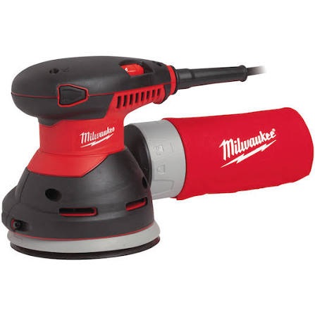 ZAMIRANABZAR-MILWAUKEE-ROS125E-سنباده لرزان صفحه گرد میلواکی Milwaukee مدل ROS125E