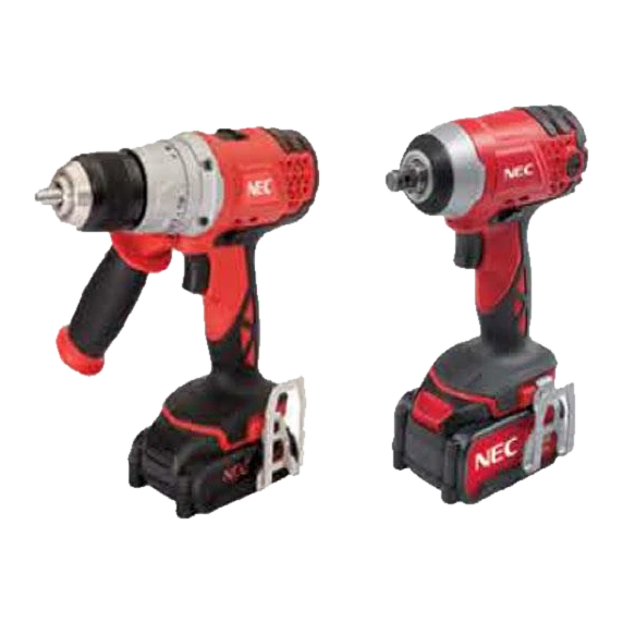 ZAMIRANABZAR-NEC-Li1518/9918K-دریل و بکس شارژی ان ای سی مدل Li1518/9918K