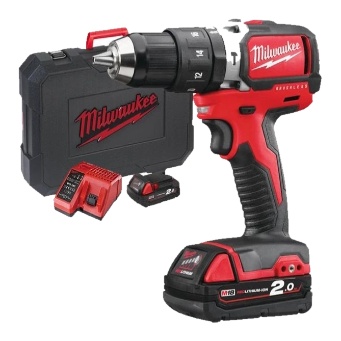 دریل پیچگوشتی شارژی میلواکی مدل M18BLPD-202C