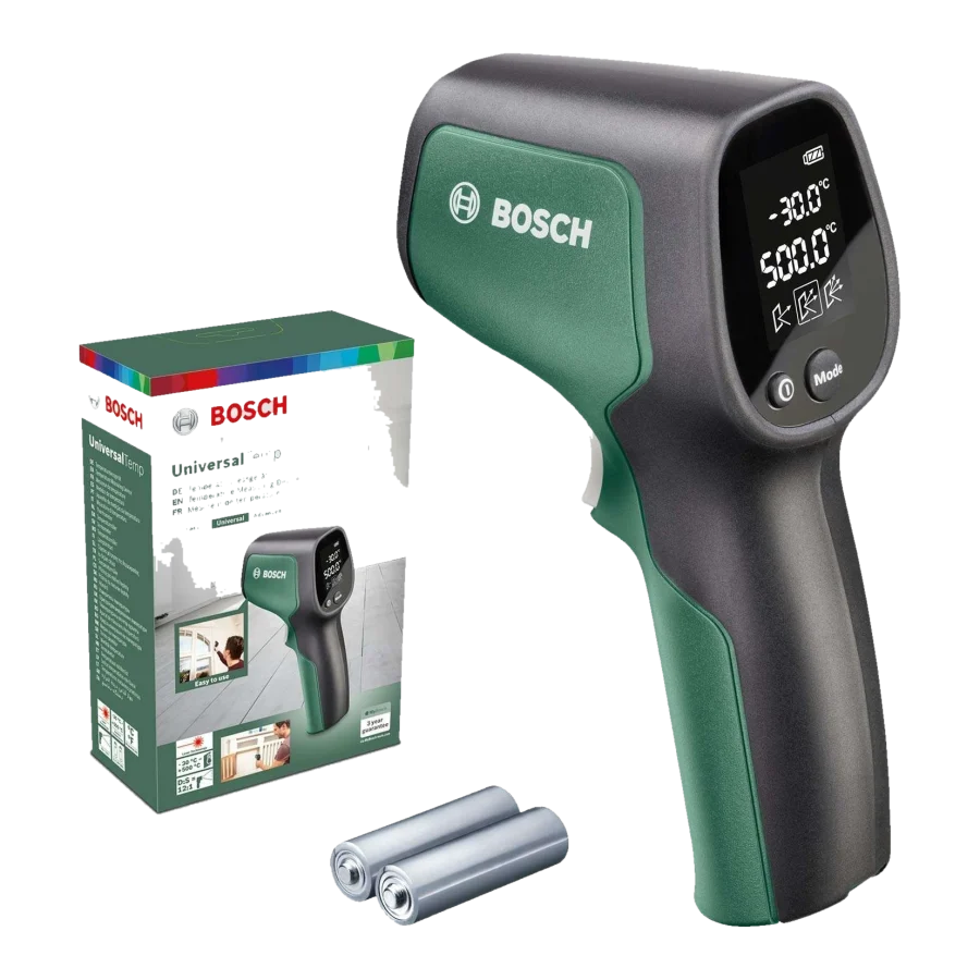 ZAMIRANABZAR-BOSCH-Universal Temp-حرارت سنج لیزری بوش مدل Universal Temp