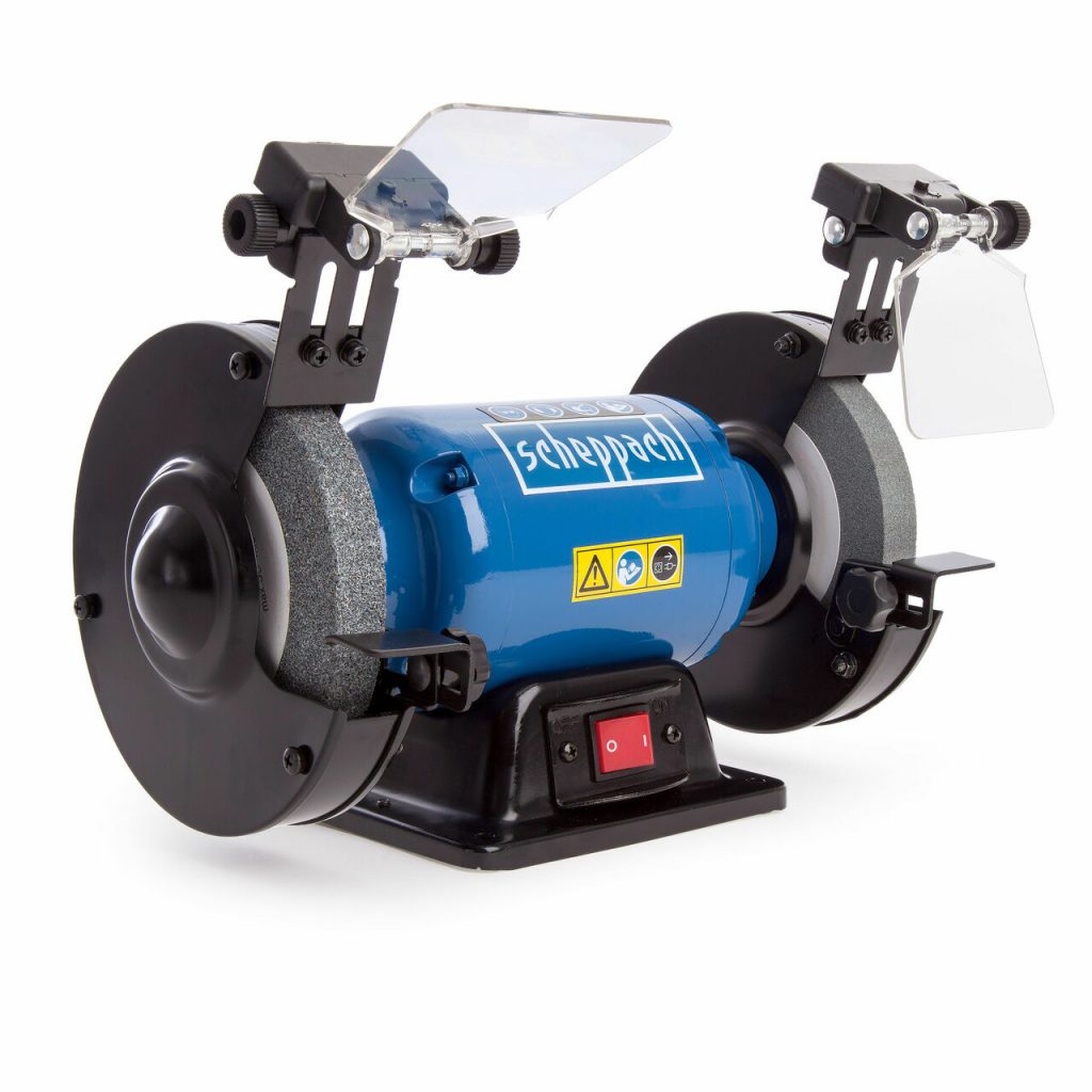 ZAMIRANABZAR-SCHEPPACH-SM150L-سنگ رومیزی 400 وات شپخ مدل SM150L