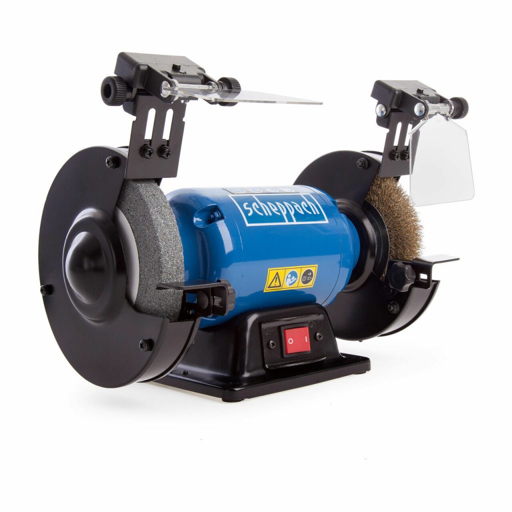 ZAMIRANABZAR-SHCEPPACH-SM150LB-سنگ رومیزی 400 وات شپخ مدل SM150LB