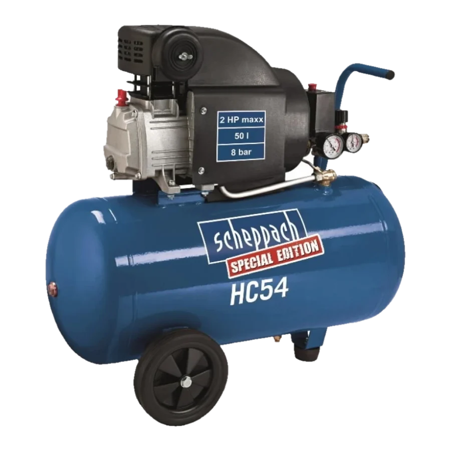 ZAMIRANABZAR-SCHEPPACH-HC54-کمپرسور باد 50 لیتری شپخ مدل HC54