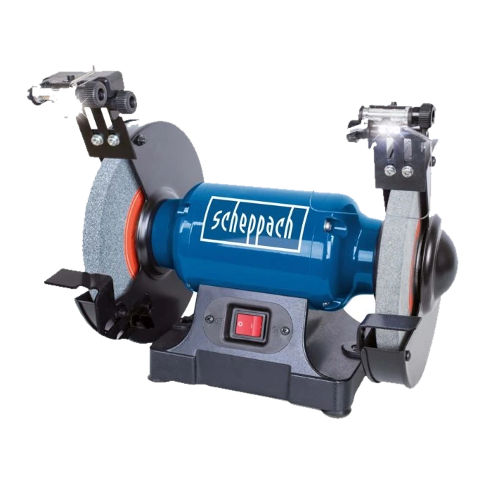 ZAMIRANABZAR-SCHEPPACH-SM200L-سنگ رومیزی دو طرفه شپخ مدل SM200L