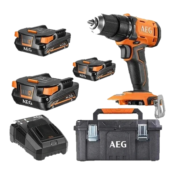 zamiranabzar-aeg-BSB18G4-203TB LK3-کیت دریل شارژی چکشی آاگ مدل BSB18G4-203TB LK3