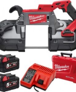 zamiranabzar-milwaukee-M18CBS125-502C-اره نواری 18 ولت میلواکی Milwaukee مدل M18CBS125-502C