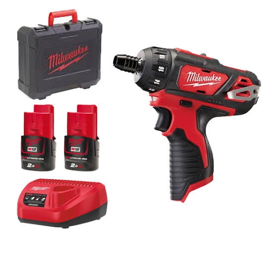 ZAMIRANABZAR-Milwaukee-M12BD-202C -پیچ گوشتی 12 ولت میلواکی Milwaukee مدل M12BD-202C