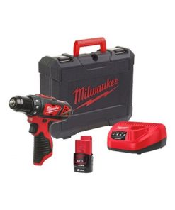 ZAMIRANABZAR-Milwaukee-M12BDD-201C-دریل پیچ گوشتی میلواکی Milwaukee مدل M12BDD-201C