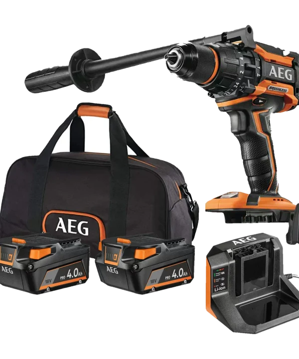 ZAMIRANABZAR-AEG-BSB18BL-402 -دریل چکشی 18 ولت آاگ AEG مدل BSB18BL-402