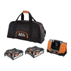 ZAMIRANABZAR-AEG-SETLL1820BL -ست باتری و شارژر آاگ AEG مدل SETLL1820BL