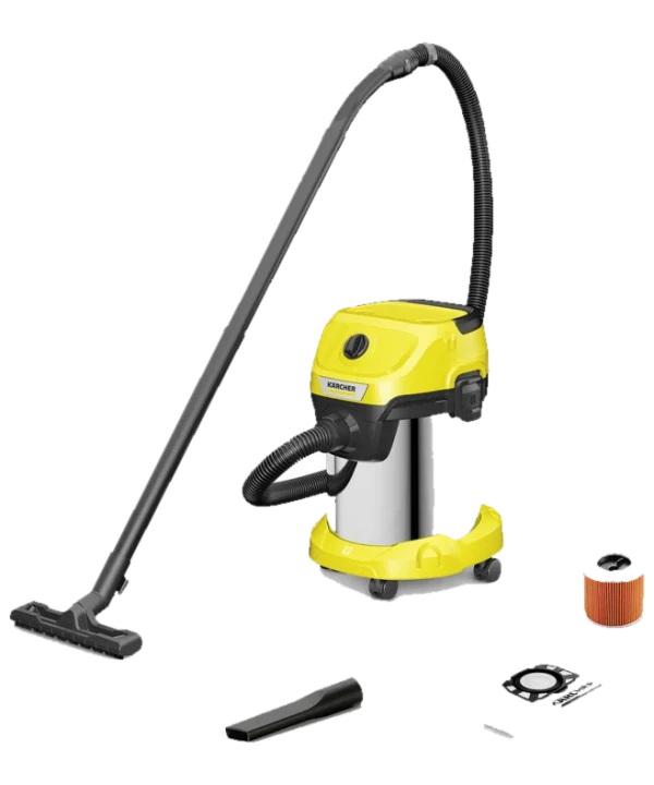 ZAMIRANABZAR-KARCHER-WD 3 S V-17/4/20-جاروبرقی آب و خاک کارچر مدل WD 3 S V-17/4/20