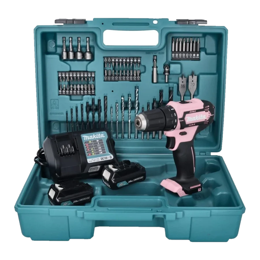 ZAMIRANABZAR-MAKITA-DF333DWAP2-کیت دریل شارژی ماکیتا مدل DF333DWAP2