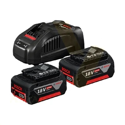 پک کامل باتری و شارژر 18 ولت بوش COOLPACK – PACK 5A.H