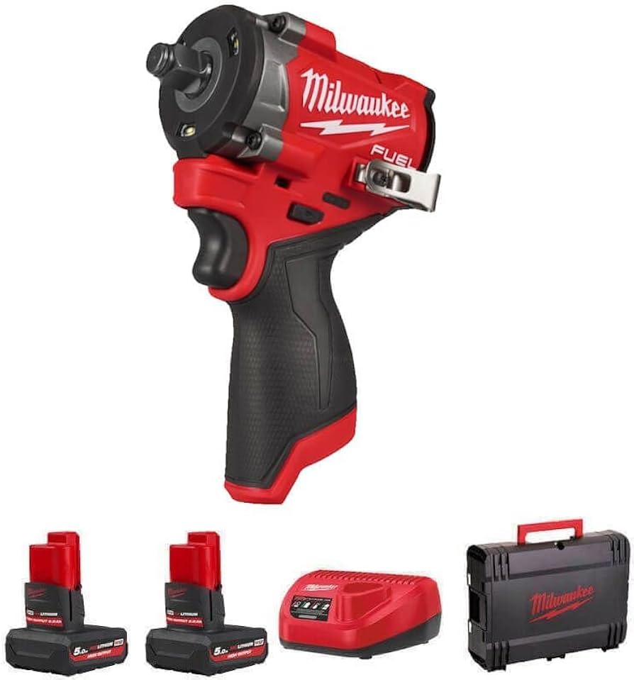 ZAMIRANABZAR-Milwaukee-M12FCIWF12G3-502X-بکس ضربهای شارژی 12 ولت میلواکی Milwaukee مدل M12FCIWF12G3-502X