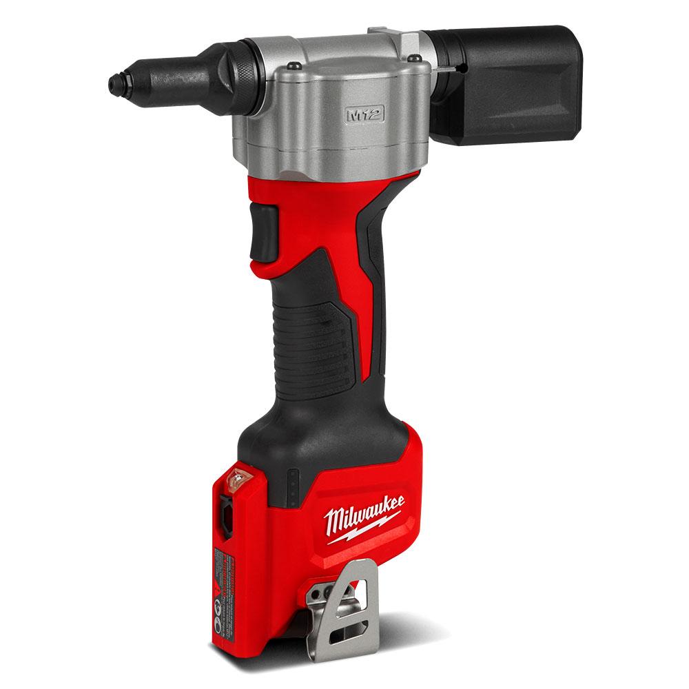 ZAMIRANABZAR-Milwaukee-M12BPRT-0 -پرچ کن شارژی 12 ولت میلواکی Milwaukee مدل M12BPRT-0