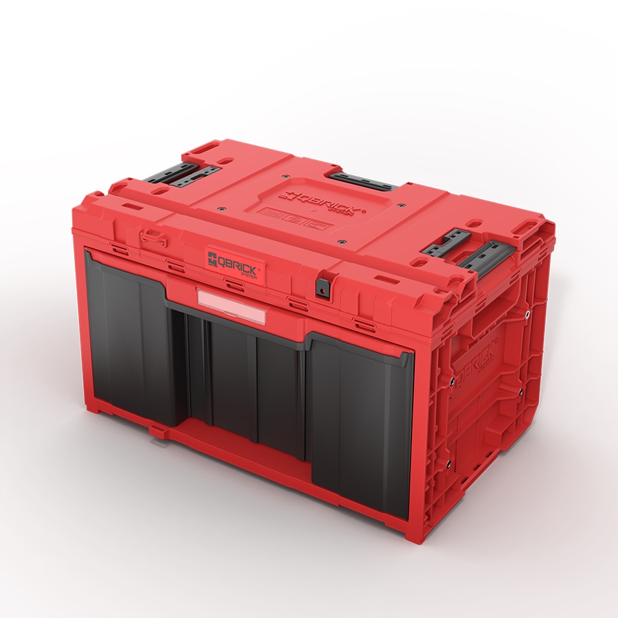 ZAMIRANABZAR-Qbrick-QBRICK SYSTEM ONE DRAWER 1 TOOLBOX 2.0 RED ULTERA HD CUSTOM-جعبه ابزار تخصصی کیوبریک مدل QBRICK SYSTEM ONE DRAWER 1 TOOLBOX 2.0 RED ULTERA HD CUSTOM