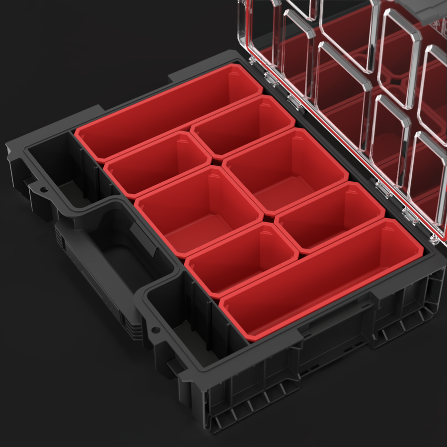 جعبه ابزار تخصصی کیوبریک مدل Qbrick System PRO ORGANIZER 300-ZAMIRANABZAR-Qbrick-Qbrick System PRO ORGANIZER 300-