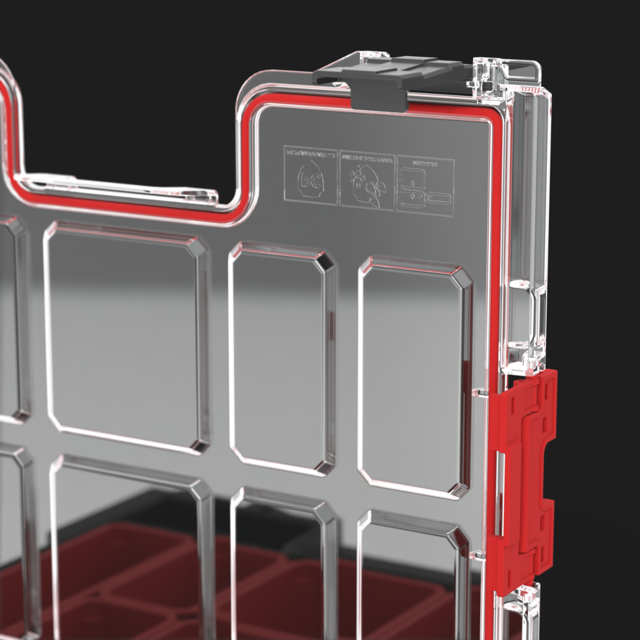 جعبه ابزار تخصصی کیوبریک مدل Qbrick System PRO ORGANIZER 300-ZAMIRANABZAR-Qbrick-Qbrick System PRO ORGANIZER 300