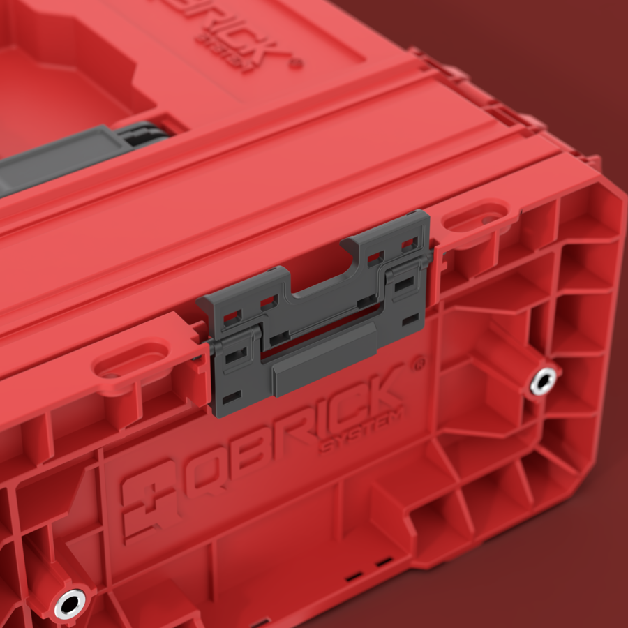 جعبه ابزار تخصصی کیوبریک مدل Qbrick System PRO TECHNICIAN CASE 2.0 RED Ultra HD CUSTOM