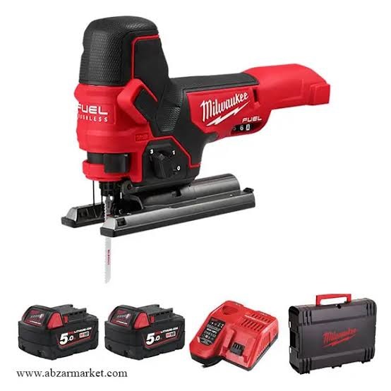 ZAMIRANABZAR-Milwaukee -M18FBJS-502X -اره عمود بر شارژی میلواکی مدل M18FBJS-502X