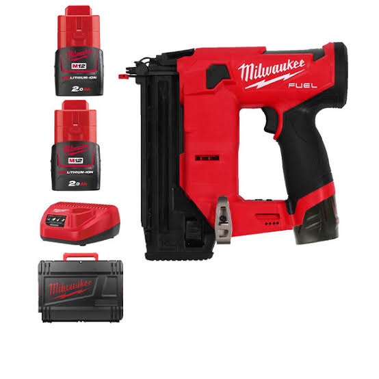 ZAMIRANABZAR-Milwaukee-M12FCN18GS-202X-میخکوب شارژی 12 ولت میلواکی Milwaukee مدل M12FCN18GS-202X
