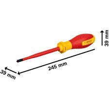 ZAMIRANABZAR-BOSCH-1600A02ND5-پیچگوشتی عایق1000 ولت PH2/SL بوش مدل 1600A02ND5