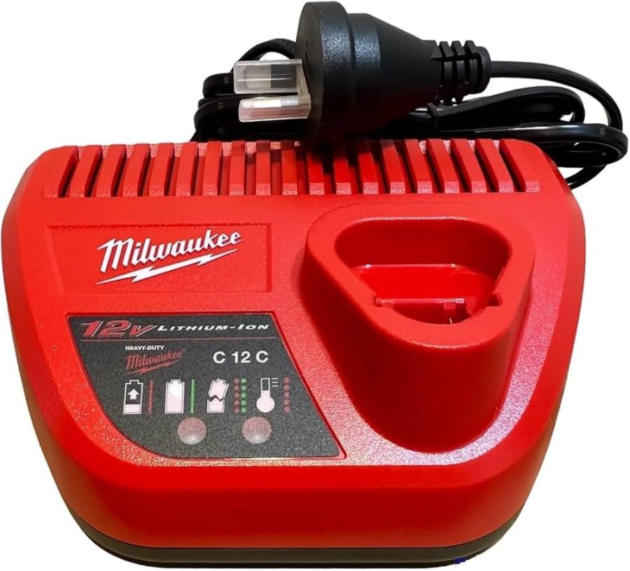 ZAMIRANABZAR-MILWAUKEE-C12C -شارژر 12 ولت میلواکی Milwaukee مدل C12C