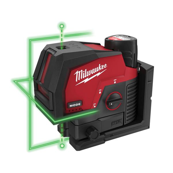 ZAMIRANABZAR-MILWAUKEE-M12CLLP-301C-تراز لیزری شارژی 12 ولت میلواکی Milwaukee مدل M12CLLP-301C