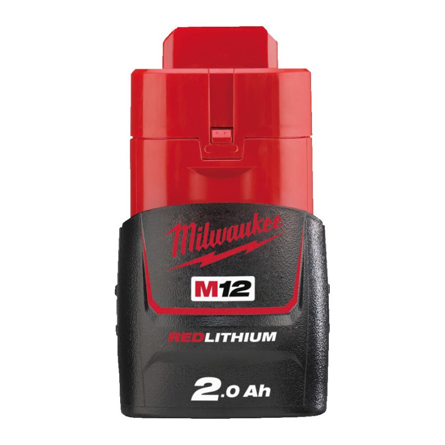ZAMIRANABZAR-MILWAUKEE-M12B2-باتری 12 ولت میلواکی Milwaukee مدل M12B2