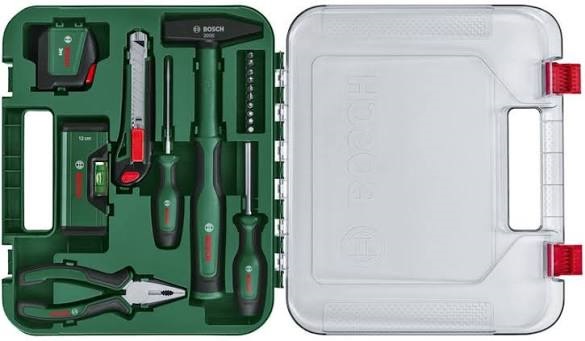 ZAMIRANABZAR-BOSCH-1600A02BY5-ست ۱۷ پارچه ابزار دستی بوش کد فنی 1600A02BY5