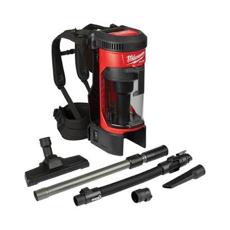 ZAMIRANABZAR-MILWAUKEE-M18FBPV-0 -جاروشارژی کوله ای میلواکی Milwaukee مدل M18FBPV-0