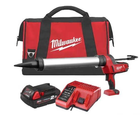 ZAMIRANABZAR-Milwauke-C18PCG-600A-201B -چسب زن شارژی 18 ولت میلواکی Milwaukee مدل C18PCG-600A-201B