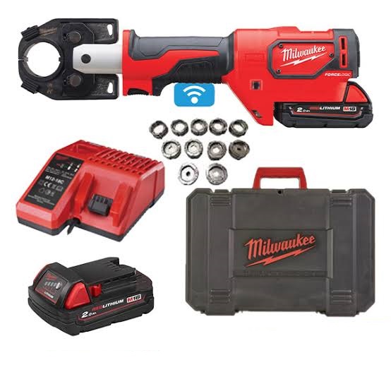 ZAMIRANABZAR-Milwauke-M18HCCT-201C L-SET -پرس کابلشو هیدرولیکی میلواکی Milwaukee مدل M18HCCT-201C L-SET