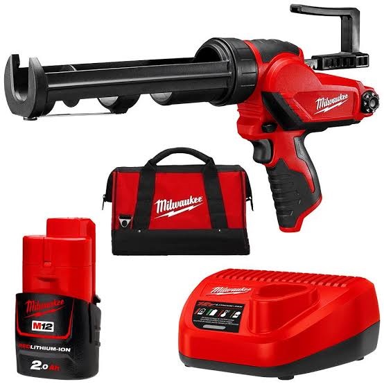 ZAMIRANABZAR-Milwauke-M12PCG/310C-201B -چسب زن شارژی میلواکی Milwaukee مدل M12PCG/310C-201B
