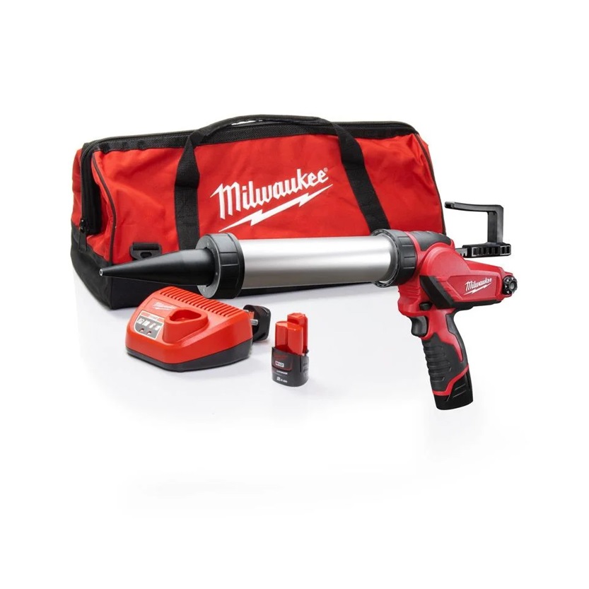 ZAMIRANABZAR-Milwauke-M12PCG/400A-201 -چسب زن شارژی میلواکی Milwaukee مدل M12PCG/400A-201