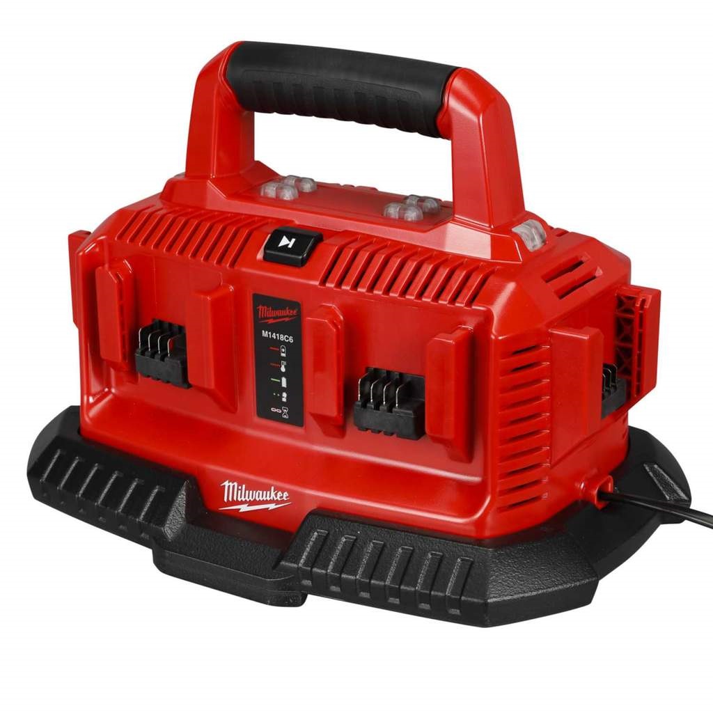 ZAMIRANABZAR-MILWAUKEE-M1418C6-شارژر 18 ولت میلواکی Milwaukee مدل M1418C6