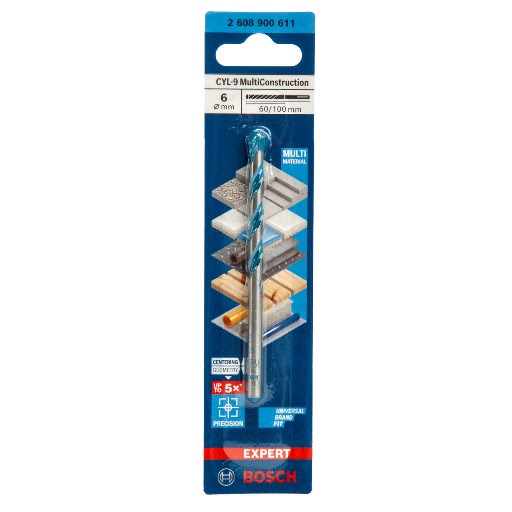 ZAMIRANABZAR-BOSCH-2608900611-مته همهکاره بوش مدل CYL-9 6MM مدل 2608900611